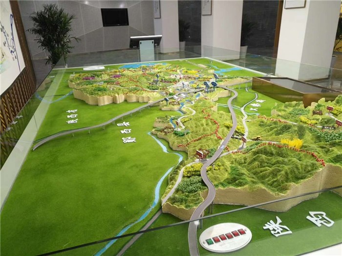 精博達模型 漢陽田園沙盤服務至上，塑造展覽新標桿